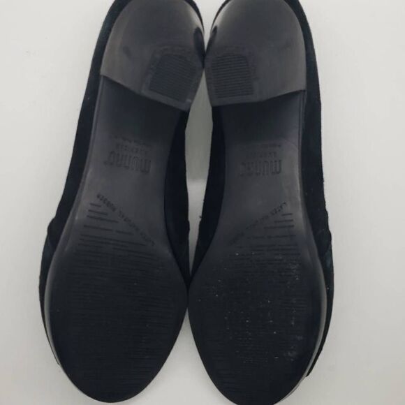 Munro Women Open Toe Ankle Boots Luisa Black 8.5 - Picture 5 of 10